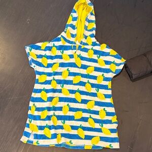 Boden Blue and Yellow Kids Swim Coverup